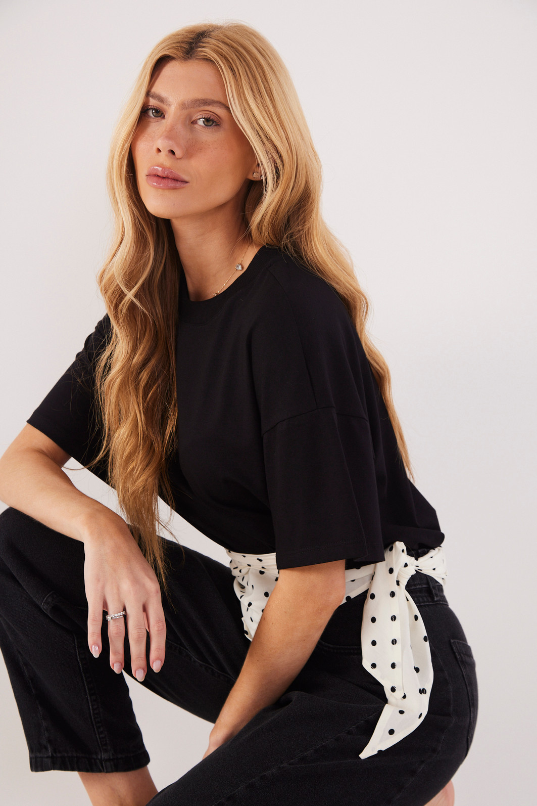 T-SHIRT OVER PREMIUM COMFORT PRETO