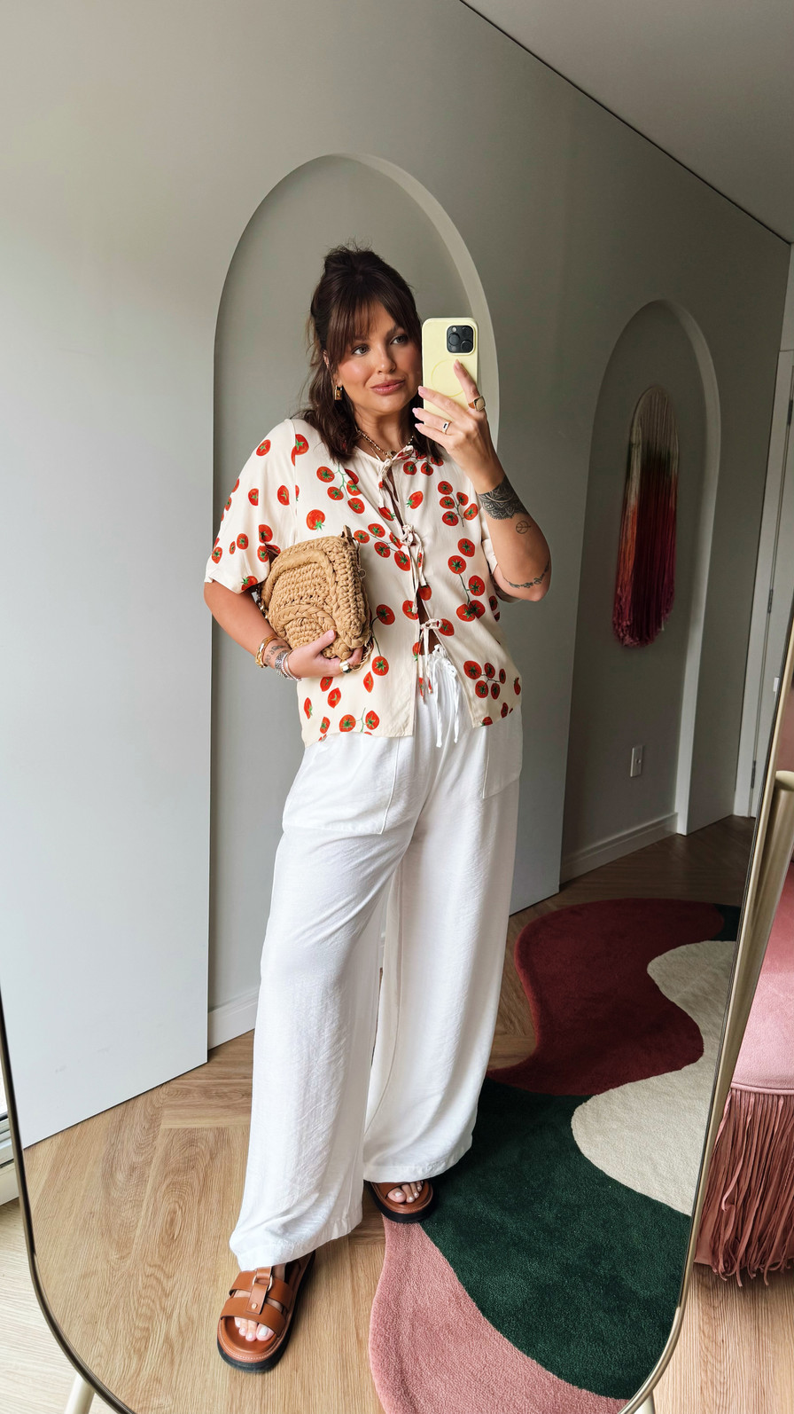 CALCA BRENDA OFF WHITE CALCA BRENDA OFF WHITE