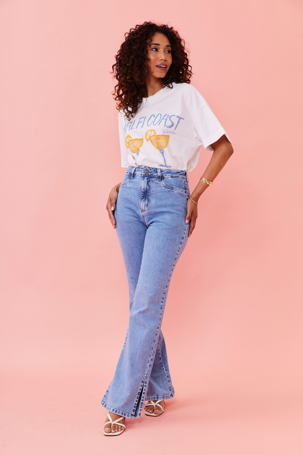 Calça Flare Jeans Helen JEANS Calça Flare Jeans Helen JEANS