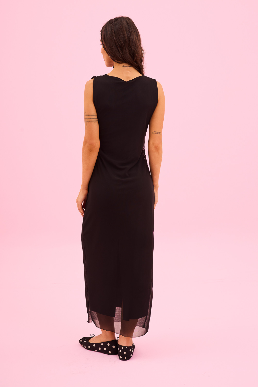 VESTIDO TULE LUANA PRETO VESTIDO TULE LUANA PRETO