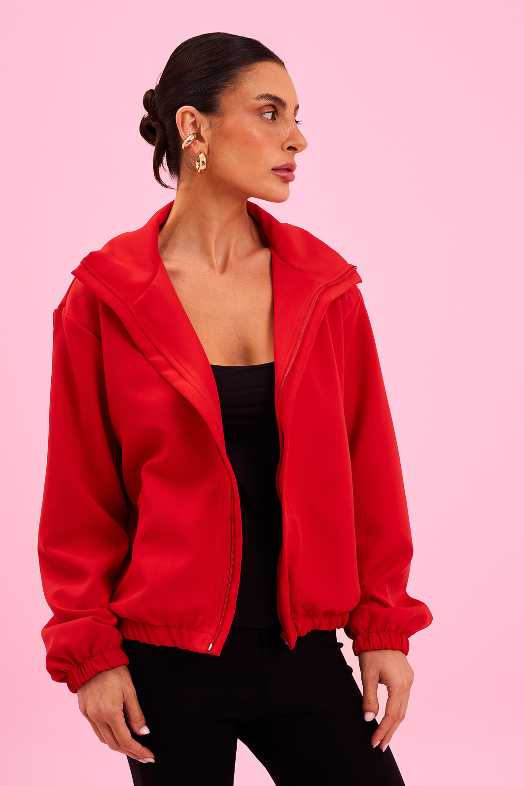 JAQUETA JOANA VERMELHO JAQUETA JOANA VERMELHO