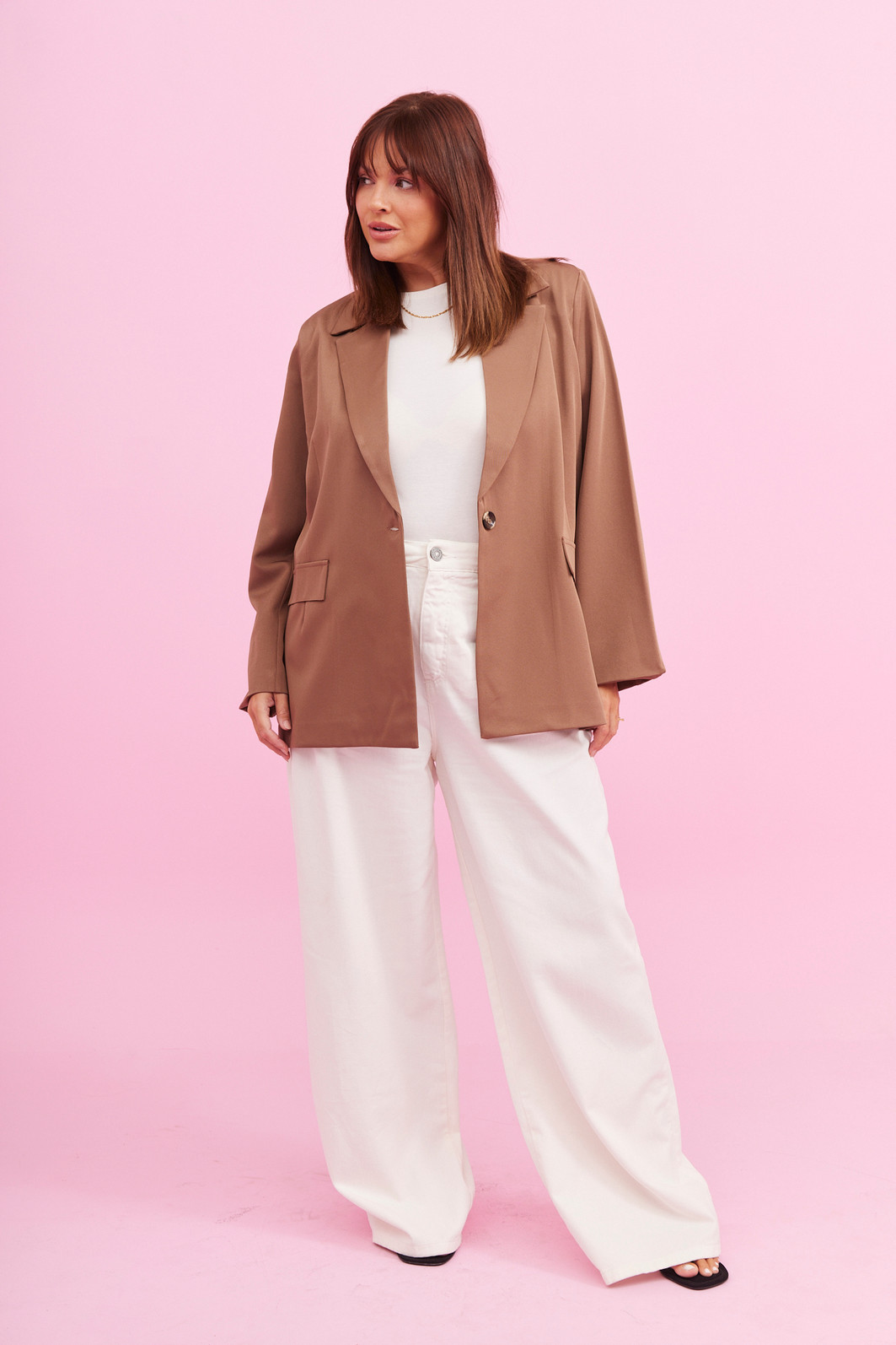 CALÇA JEANS WIDE LEG OFF WHITE CALÇA JEANS WIDE LEG OFF WHITE