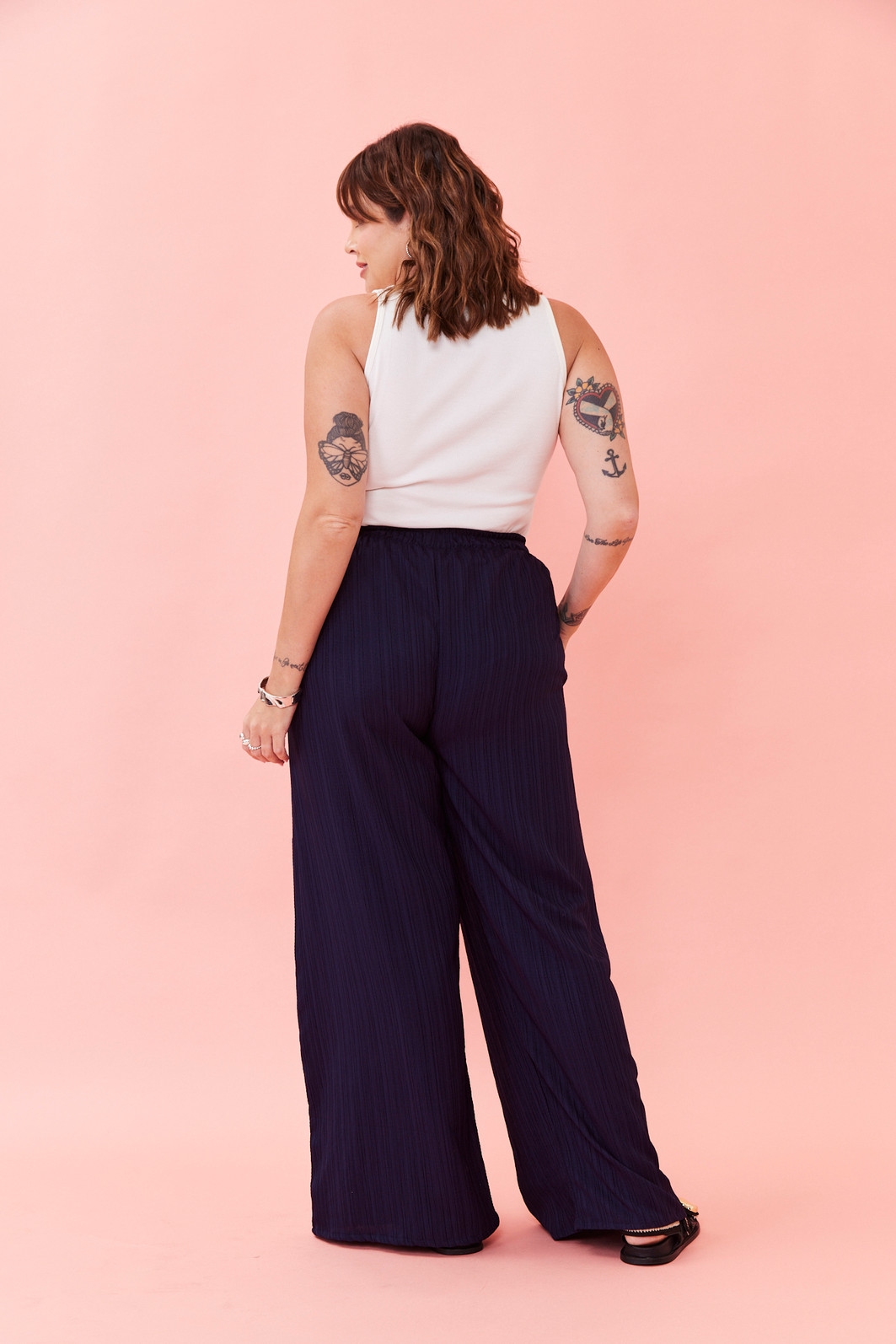 CALCA PAMELA AZUL MARINHO CALCA PAMELA AZUL MARINHO