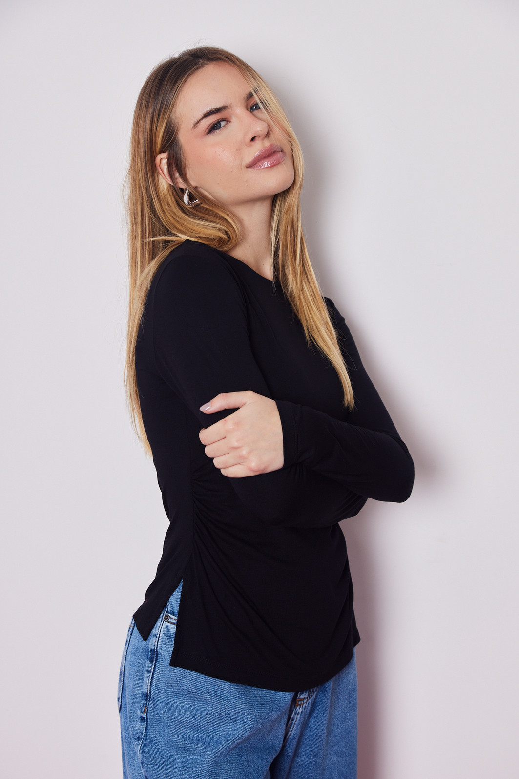 BLUSA VISCOLYCRA CAROL PRETO BLUSA VISCOLYCRA CAROL PRETO