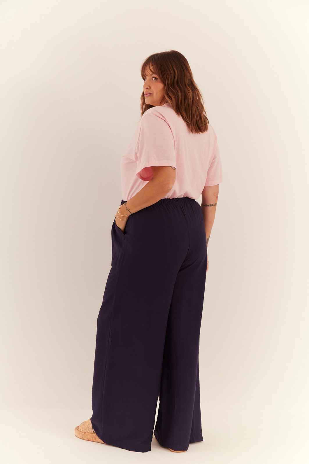 CALCA BRENDA AZUL MARINHO CALCA BRENDA AZUL MARINHO