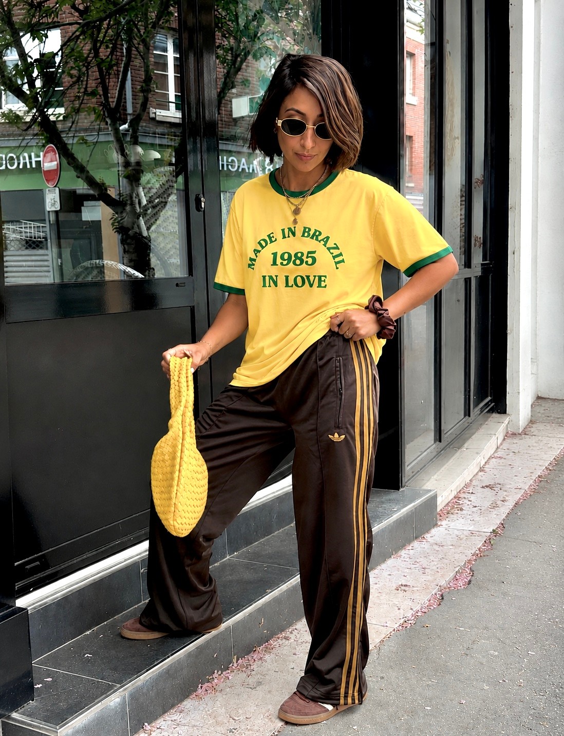 T-SHIRT SLIM MADE IN BRAZIL AMARELO T-SHIRT SLIM MADE IN BRAZIL AMARELO