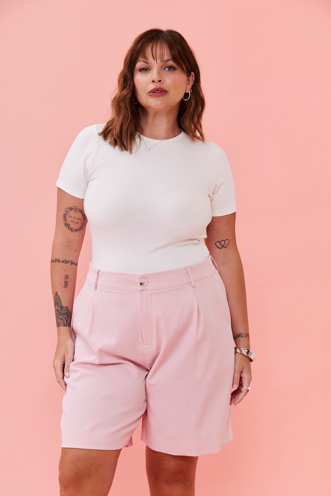 SHORTS CIDA ROSA SHORTS CIDA ROSA