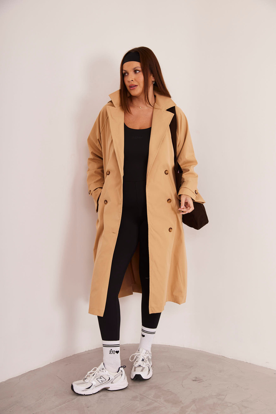 CASACO TRENCH COAT LUIZA AREIA CASACO TRENCH COAT LUIZA AREIA