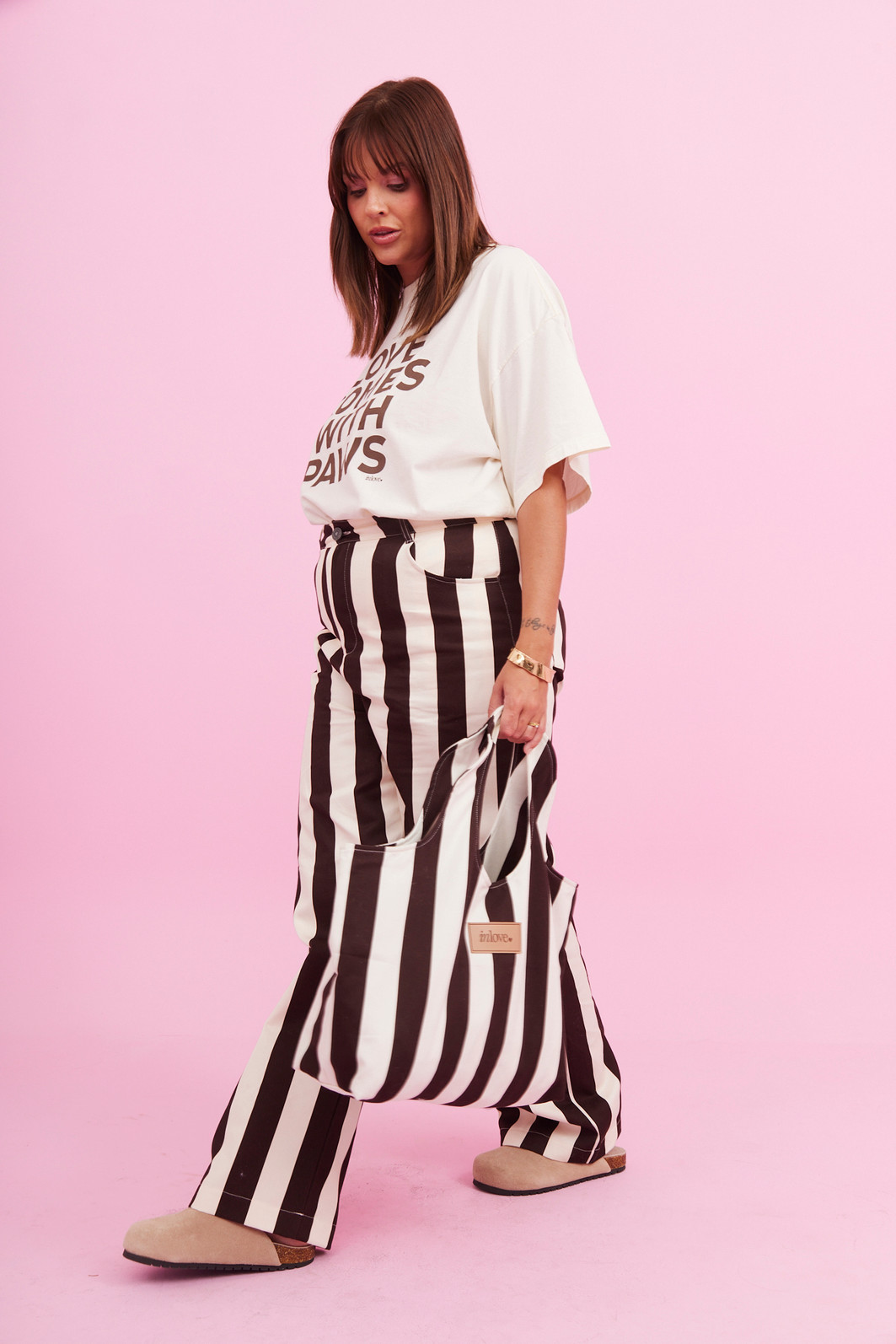 CALÇA MANUELA LISTRADO