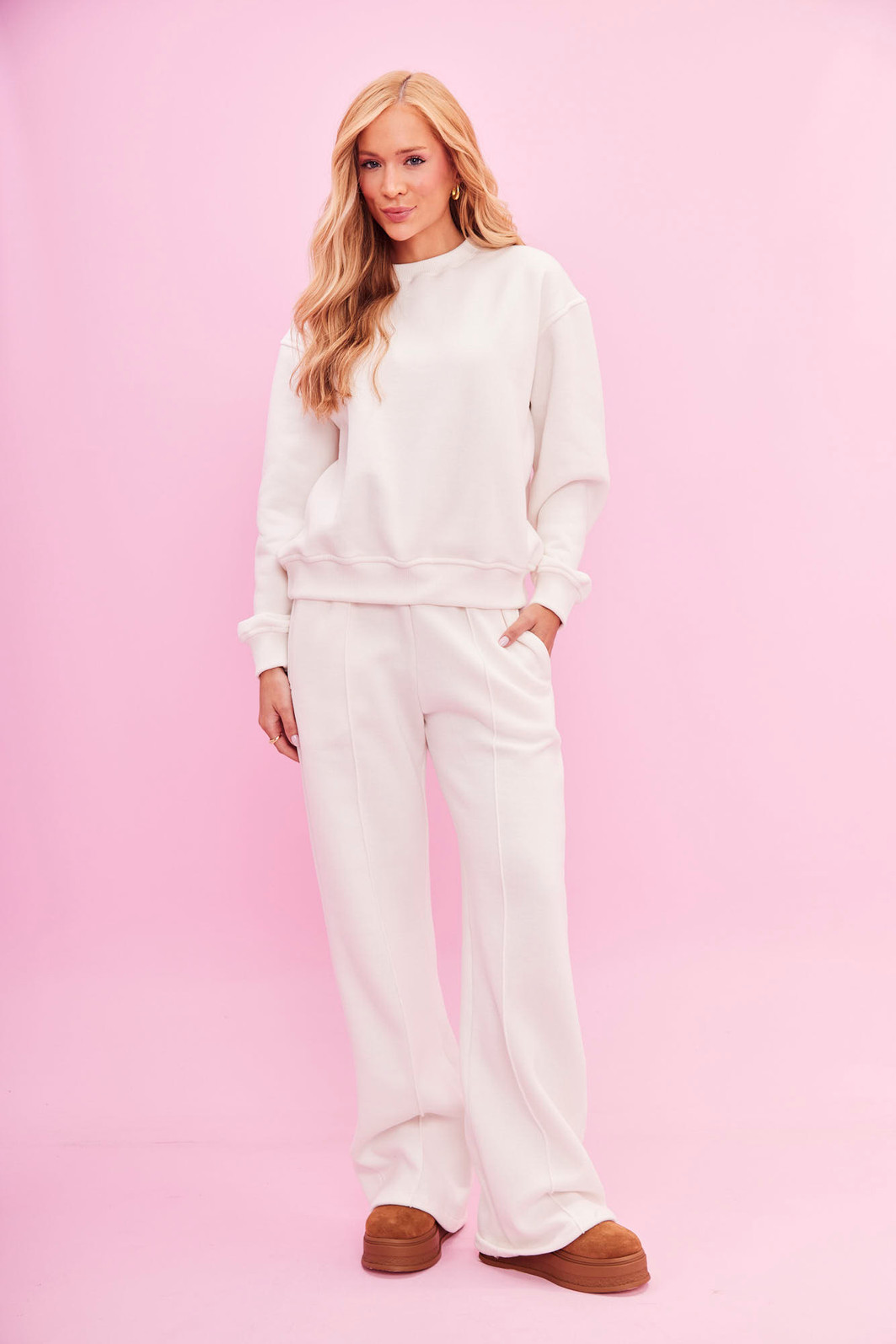 CALÇA MOLETOM PREMIUM TALI OFF WHITE CALÇA MOLETOM PREMIUM TALI OFF WHITE