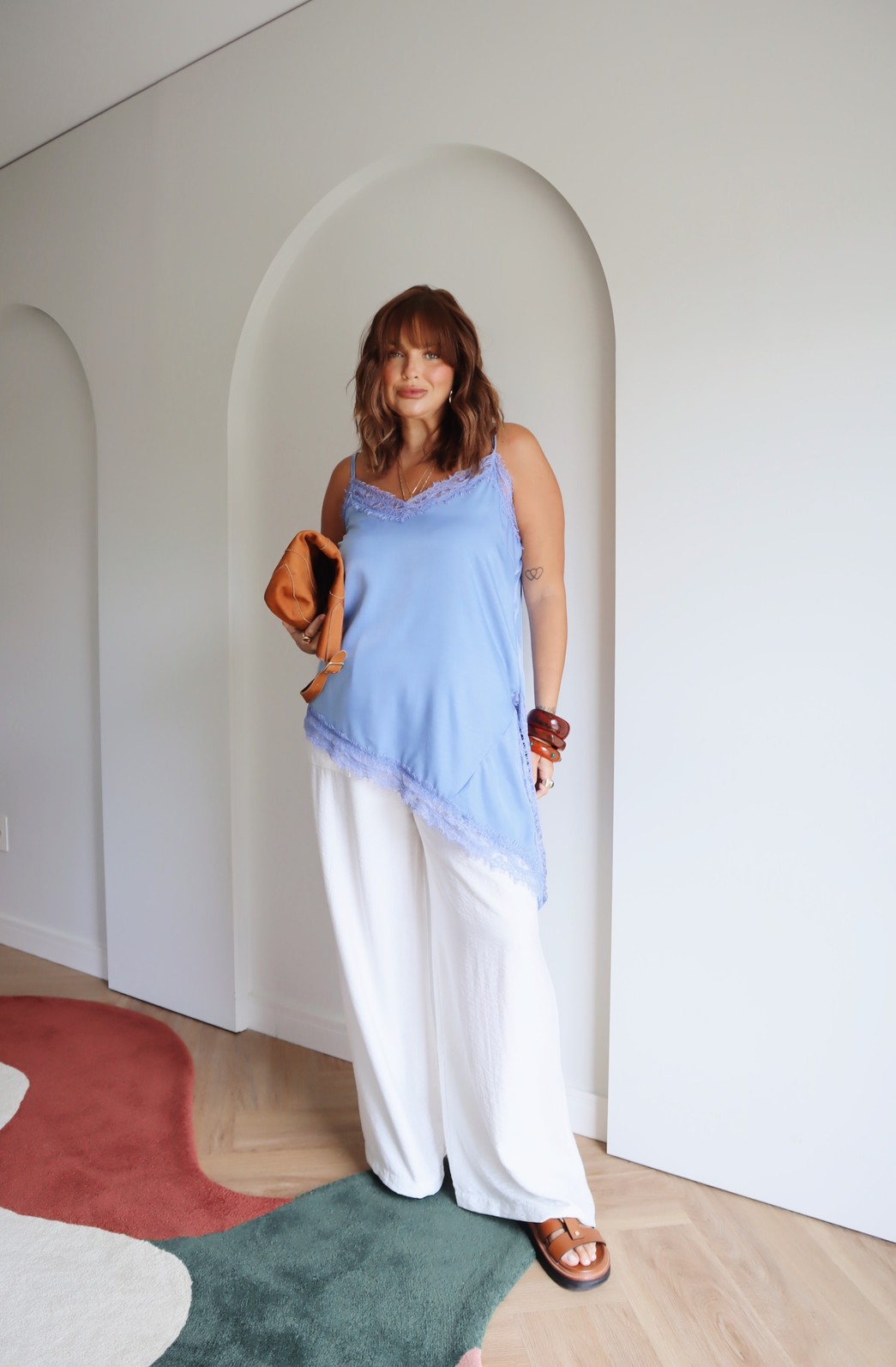 REGATA DE ALÇA GLOSS AZUL REGATA DE ALÇA GLOSS AZUL