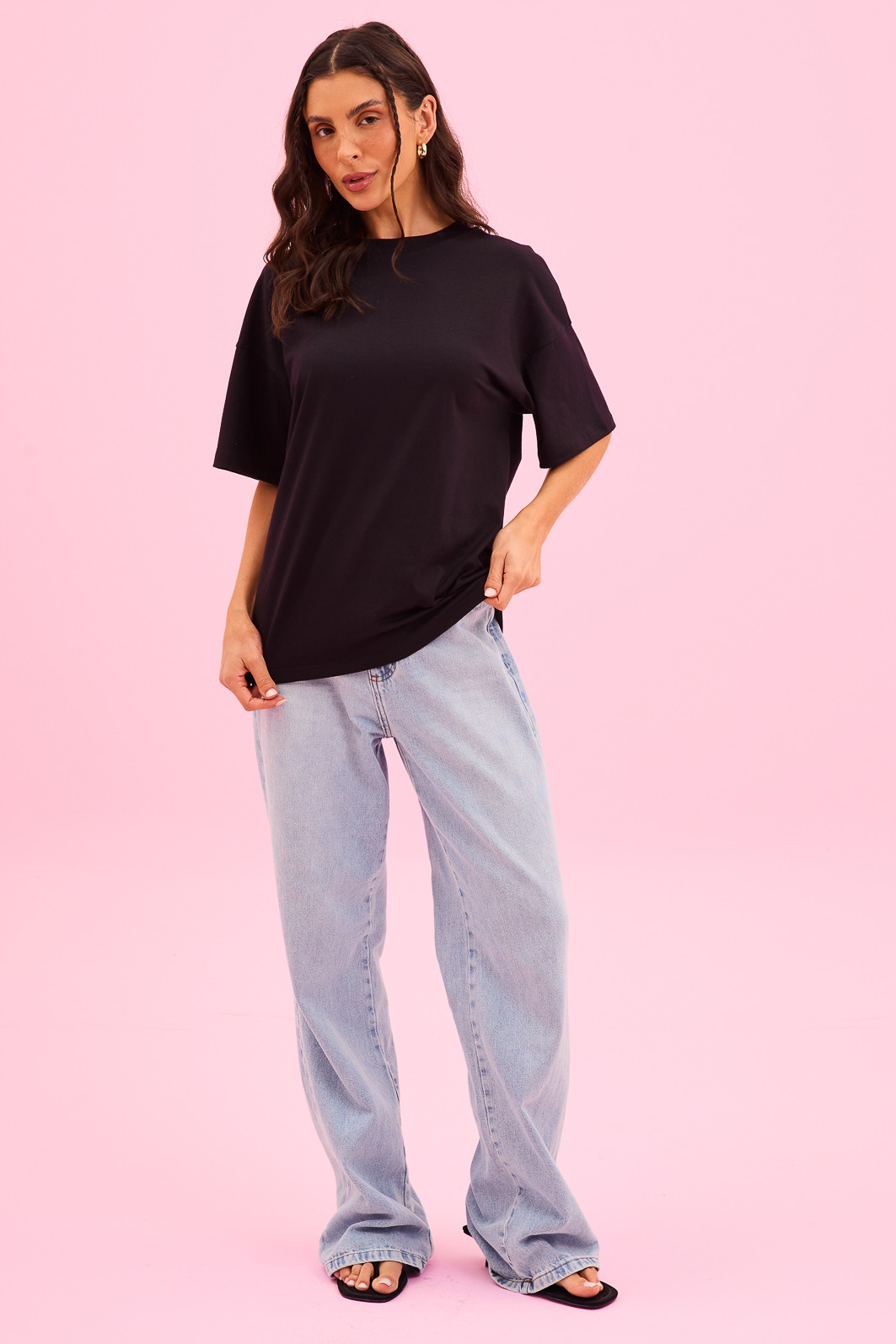 T-SHIRT OVER PREMIUM COMFORT PRETO T-SHIRT OVER PREMIUM COMFORT PRETO