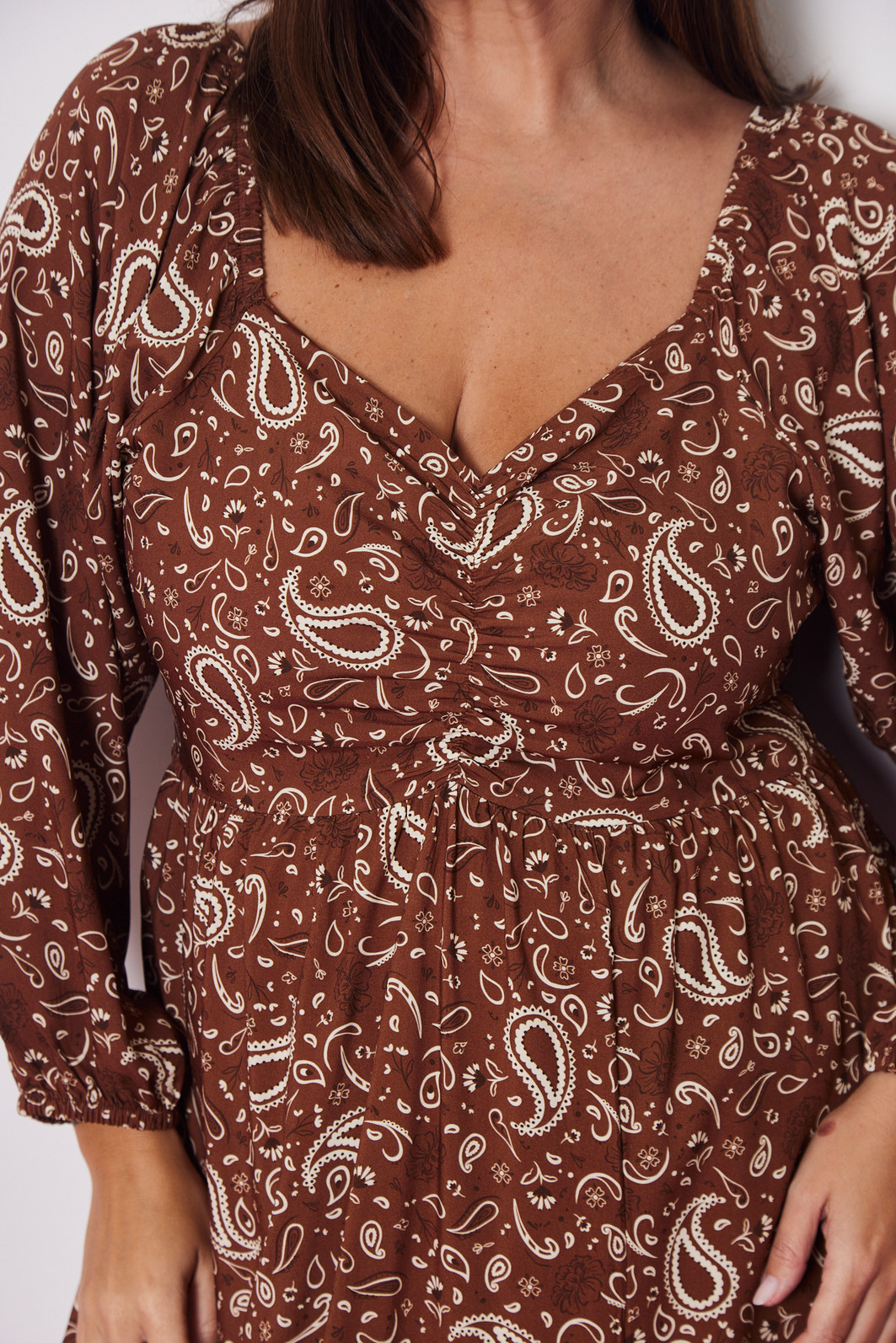 VESTIDO PAISLEY ESTAMPADO VESTIDO PAISLEY ESTAMPADO