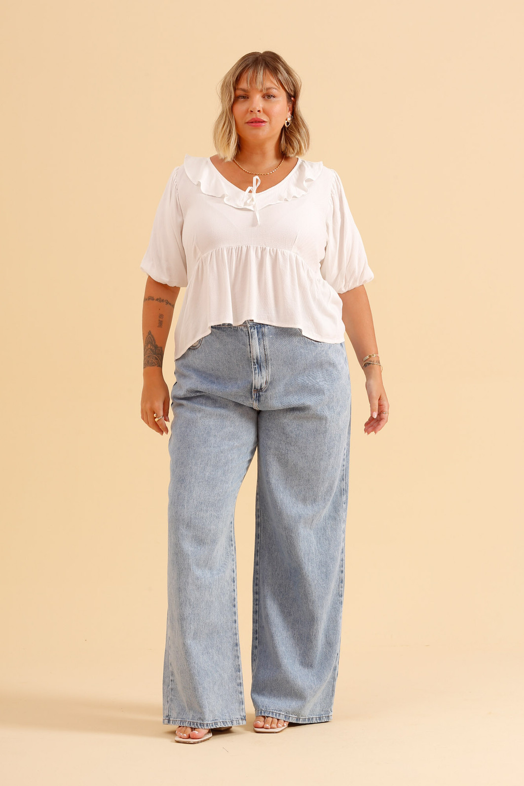 BLUSA OFF WHITE BLUSA OFF WHITE