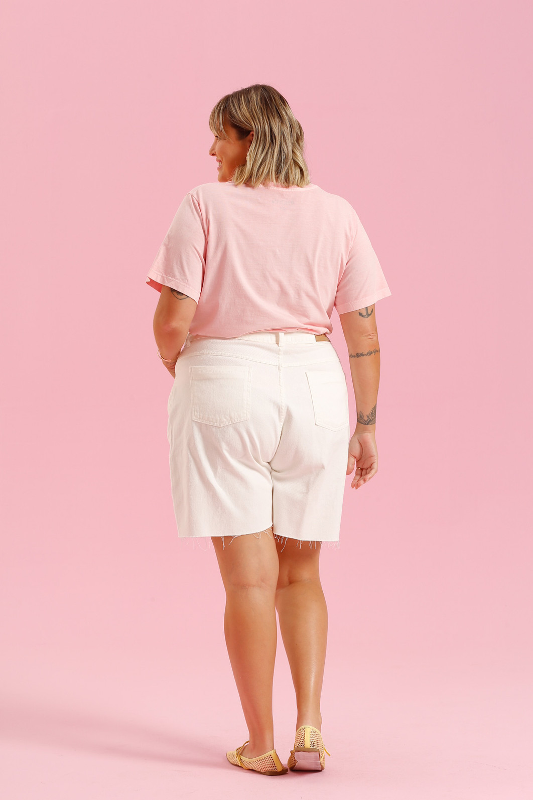 Shorts Jeans Sintra OFF WHITE