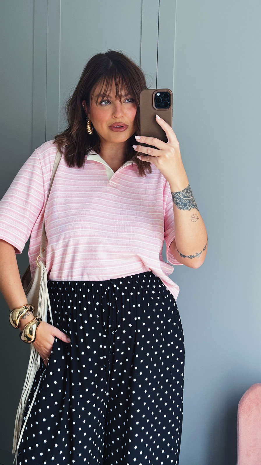 BLUSA POLO LISTRADA JES LISTRADO ROSA BLUSA POLO LISTRADA JES LISTRADO ROSA