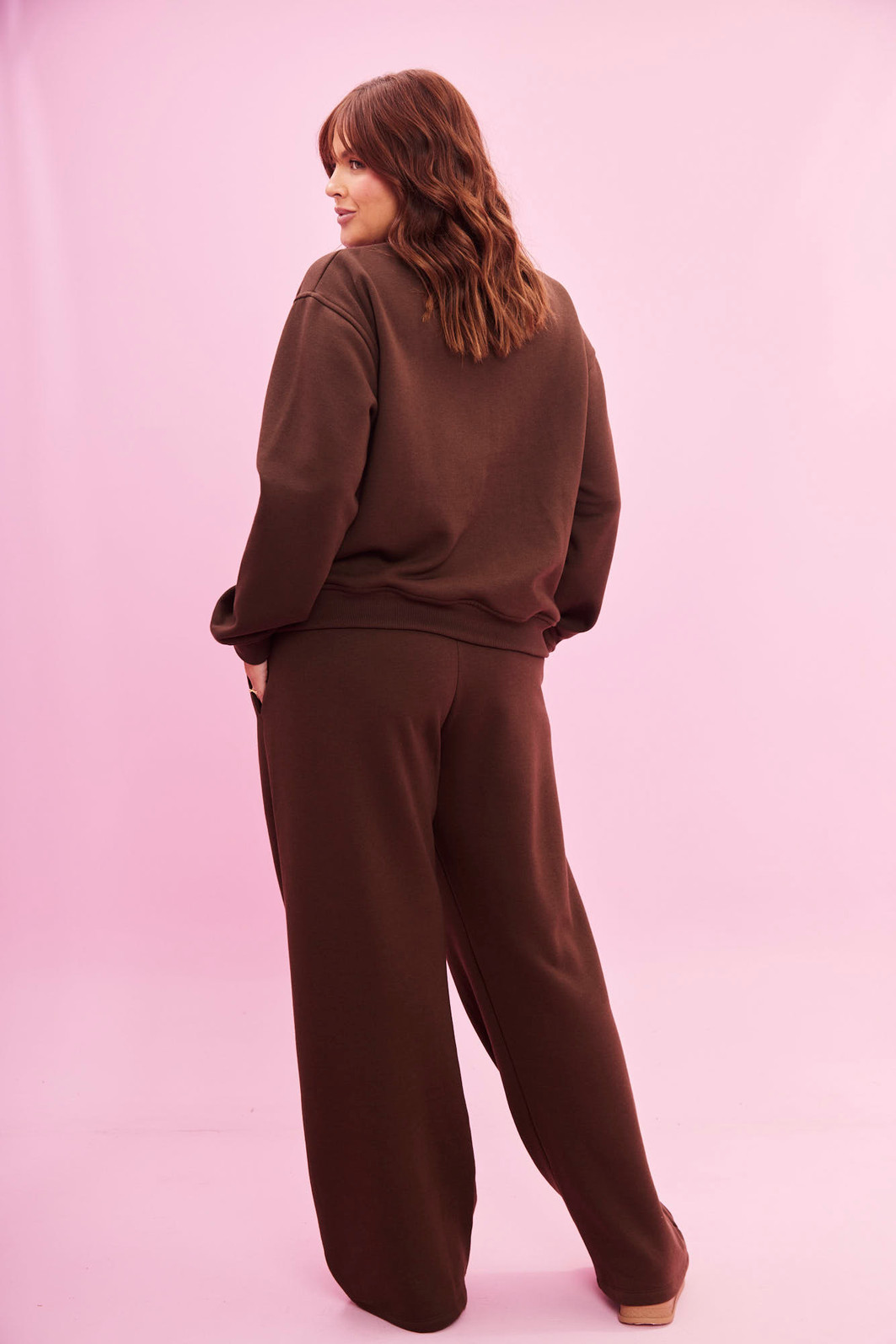 CONJUNTOPREMIUM DE MOLETOM TALI MARROM CONJUNTOPREMIUM DE MOLETOM TALI MARROM