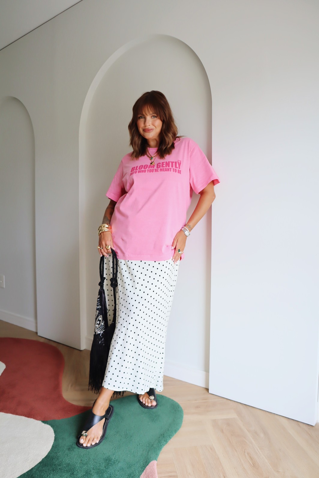 SAIA MIDI JULIA POA FUNDO OFF SAIA MIDI JULIA POA FUNDO OFF