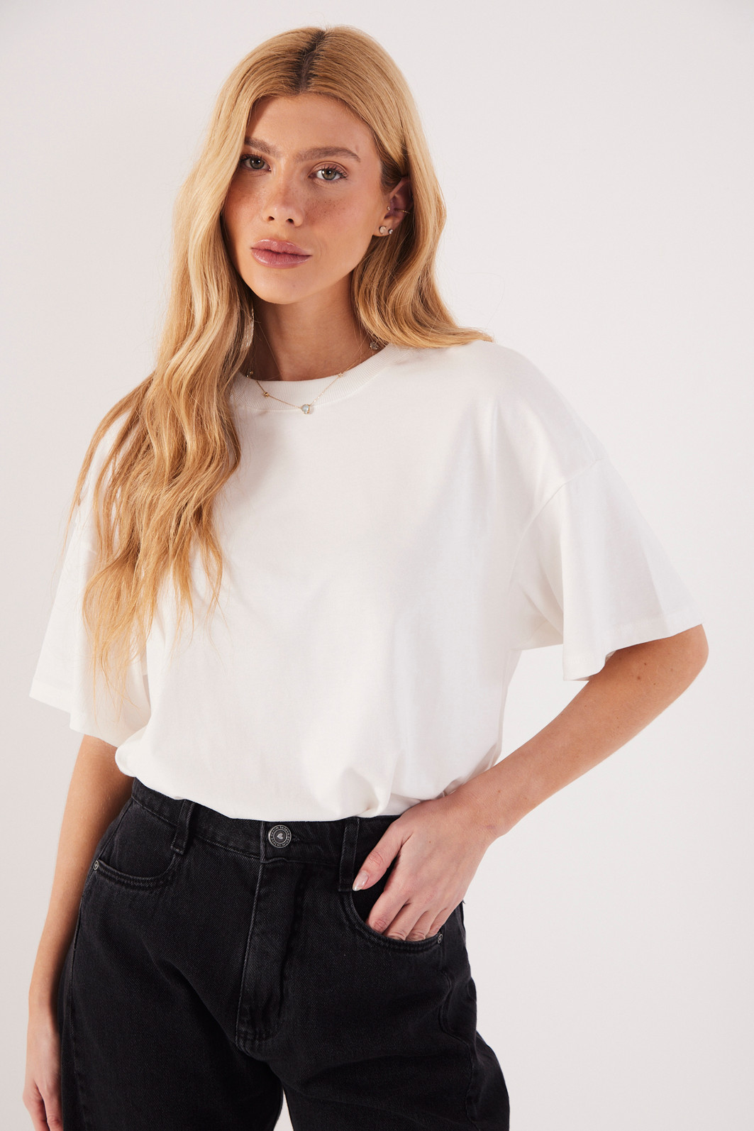 T-SHIRT PREMIUM CONFORT OFF WHITE