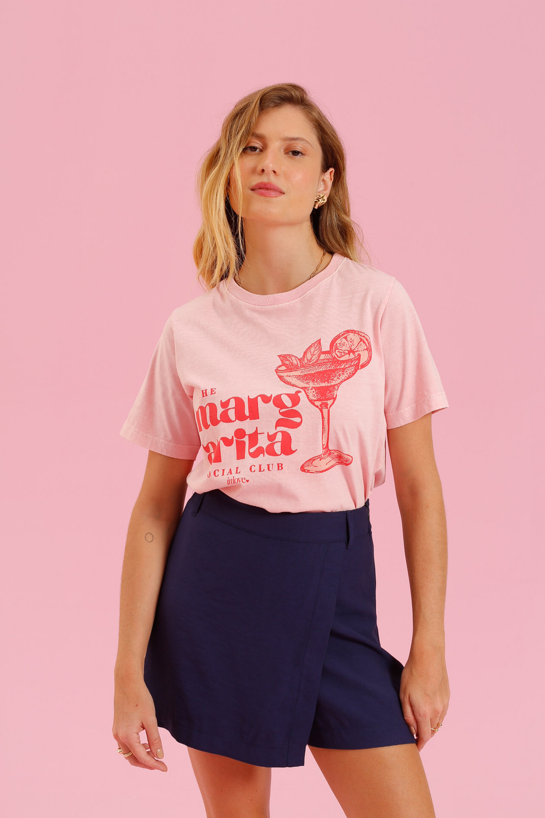 T-SHIRT MARGARITA ROSA T-SHIRT MARGARITA ROSA