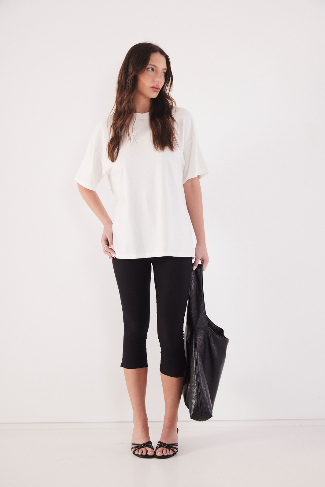 T-SHIRT OVER PREMIUM CONFORT OFF WHITE