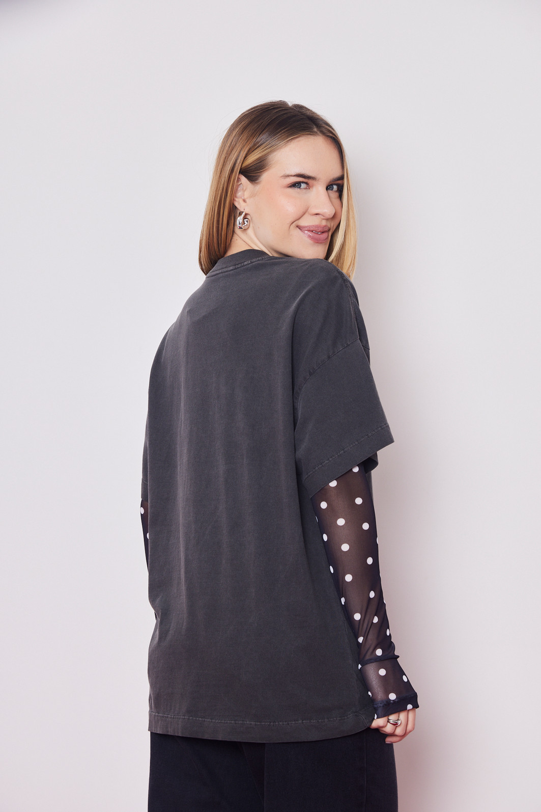 T-SHIRT OVER HEART FIRST PRETO T-SHIRT OVER HEART FIRST PRETO