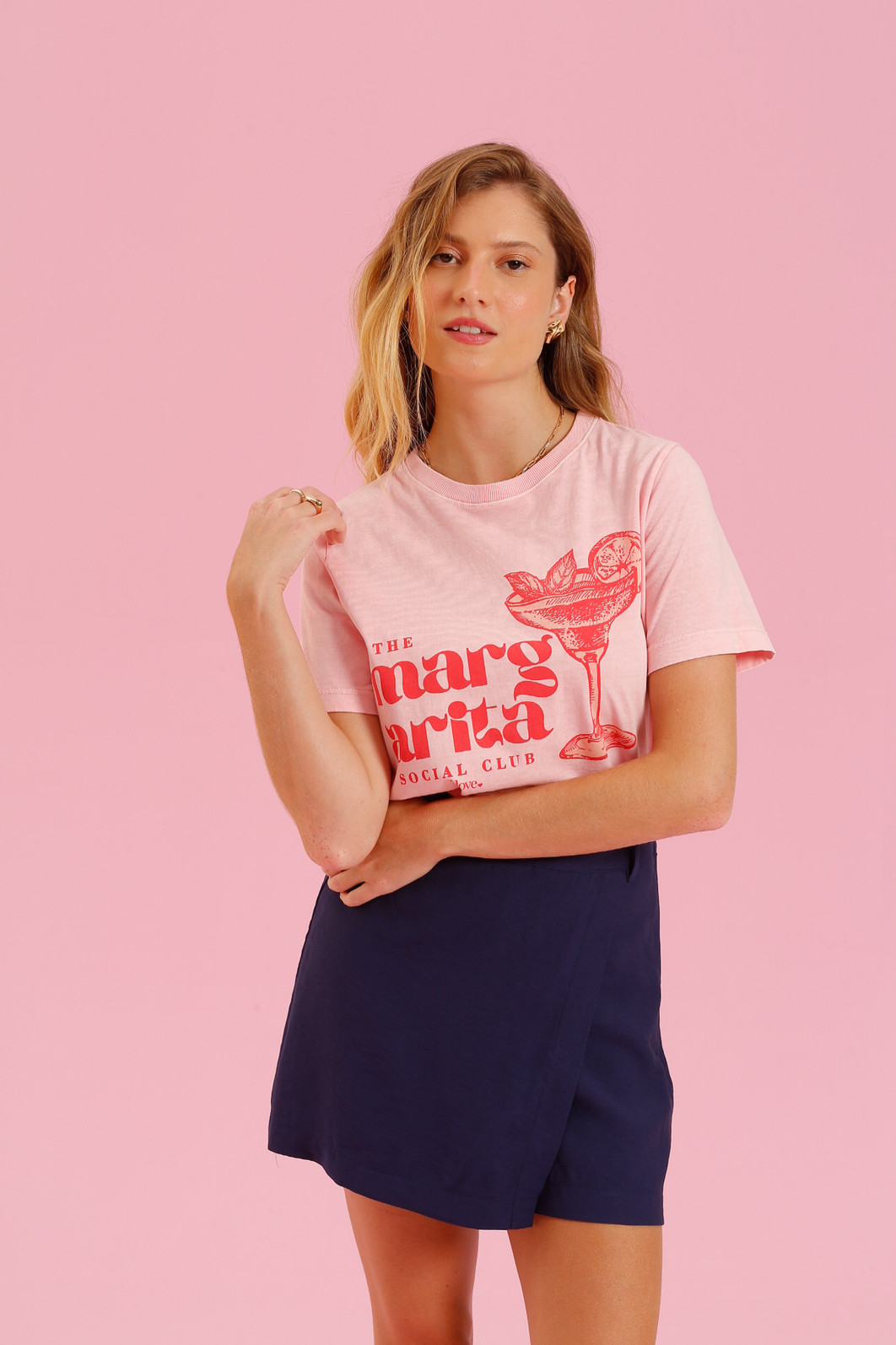 T-SHIRT MARGARITA ROSA T-SHIRT MARGARITA ROSA