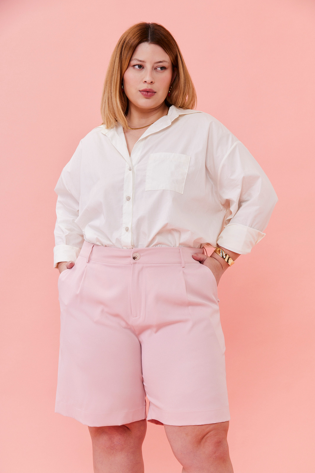 SHORTS CIDA ROSA SHORTS CIDA ROSA