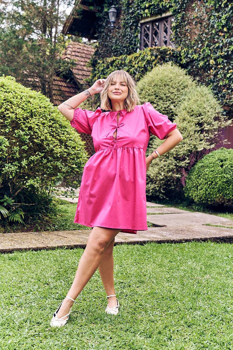 VESTIDO CURTO THAISA PINK VESTIDO CURTO THAISA PINK