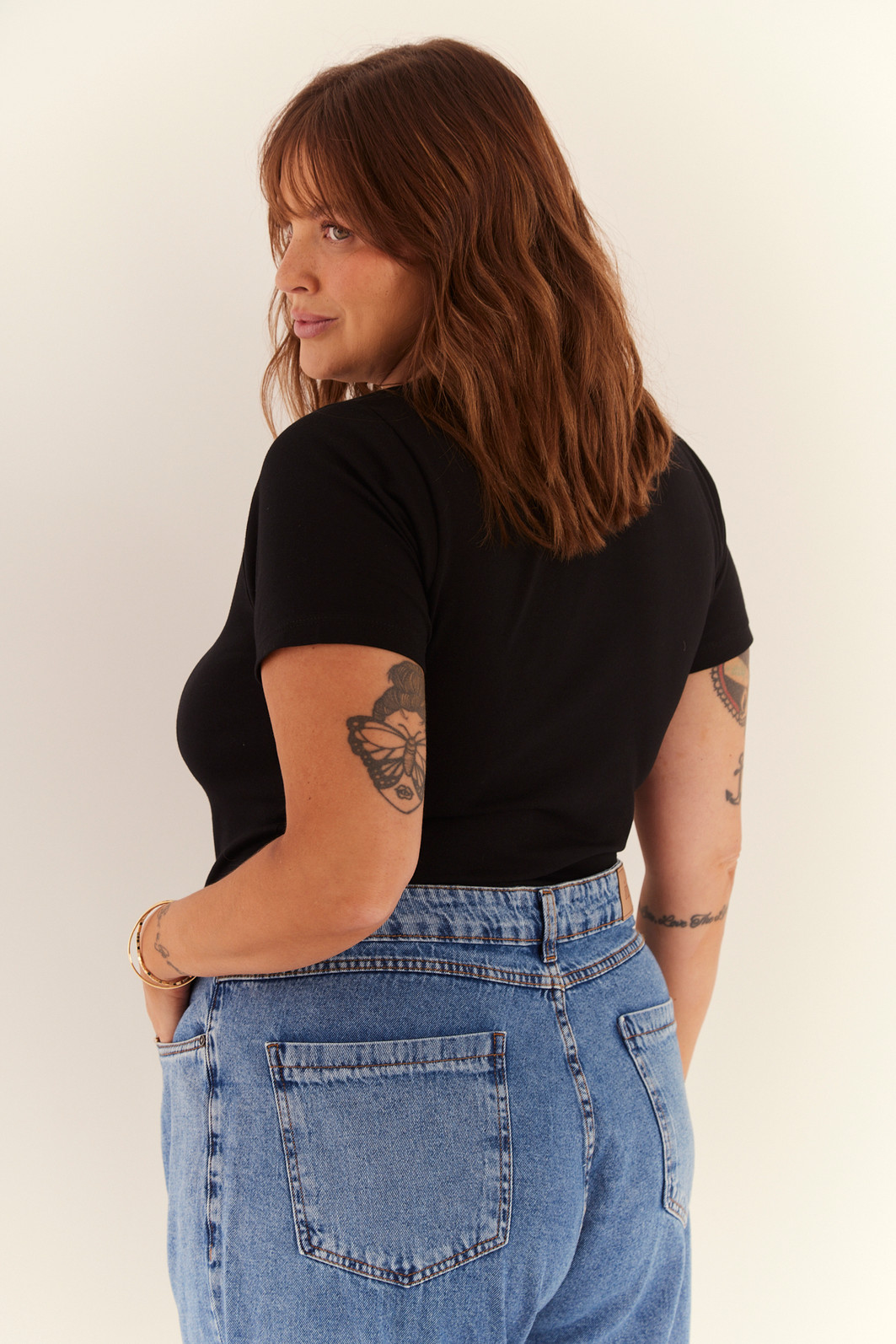 Blusa Cropped Aliza PRETO Blusa Cropped Aliza PRETO