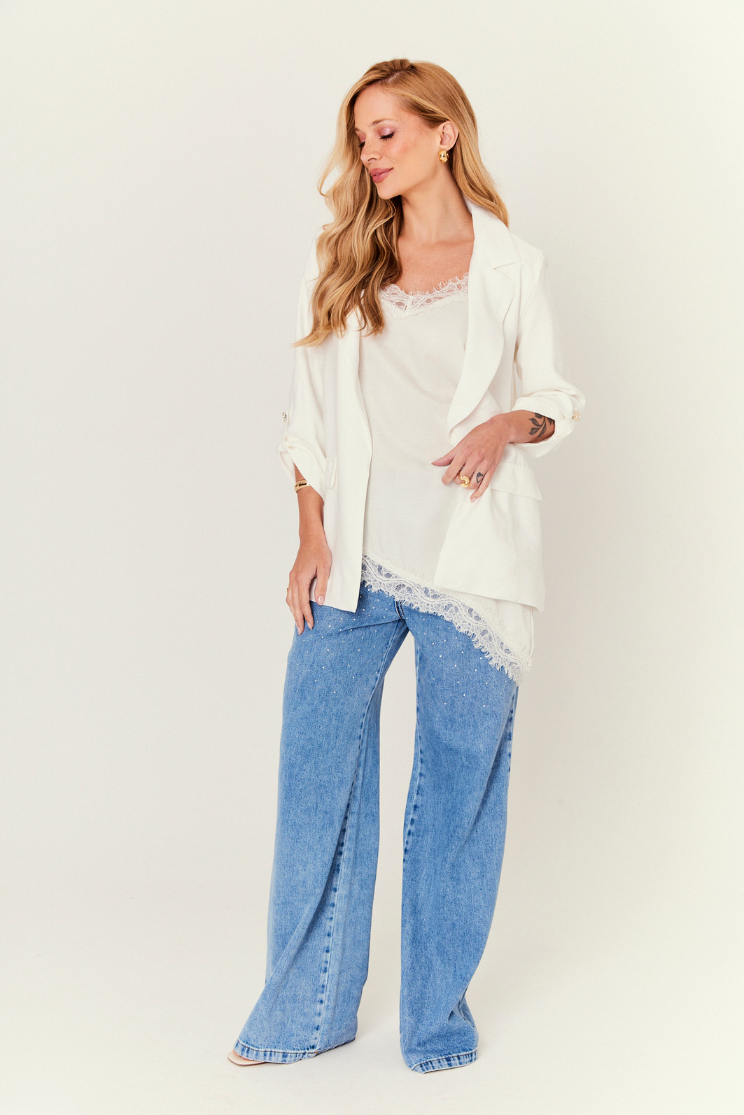 BLAZER ELAINE OFF WHITE BLAZER ELAINE OFF WHITE