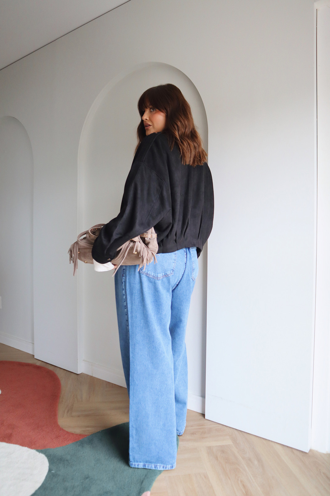 JAQUETA OVERSIZED PRETO