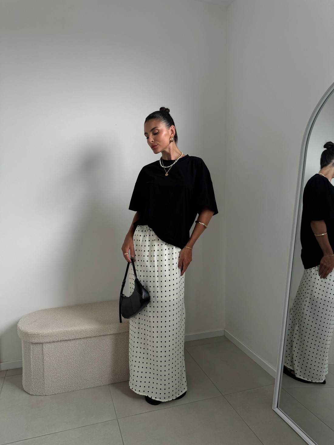 SAIA MIDI JULIA POA FUNDO OFF SAIA MIDI JULIA POA FUNDO OFF