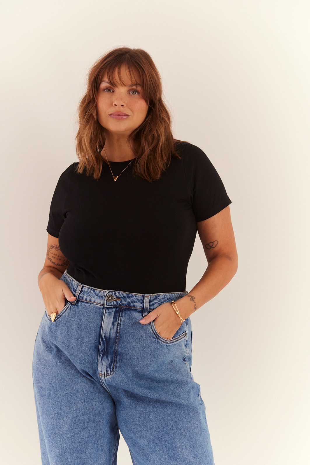 Blusa Cropped Aliza PRETO Blusa Cropped Aliza PRETO