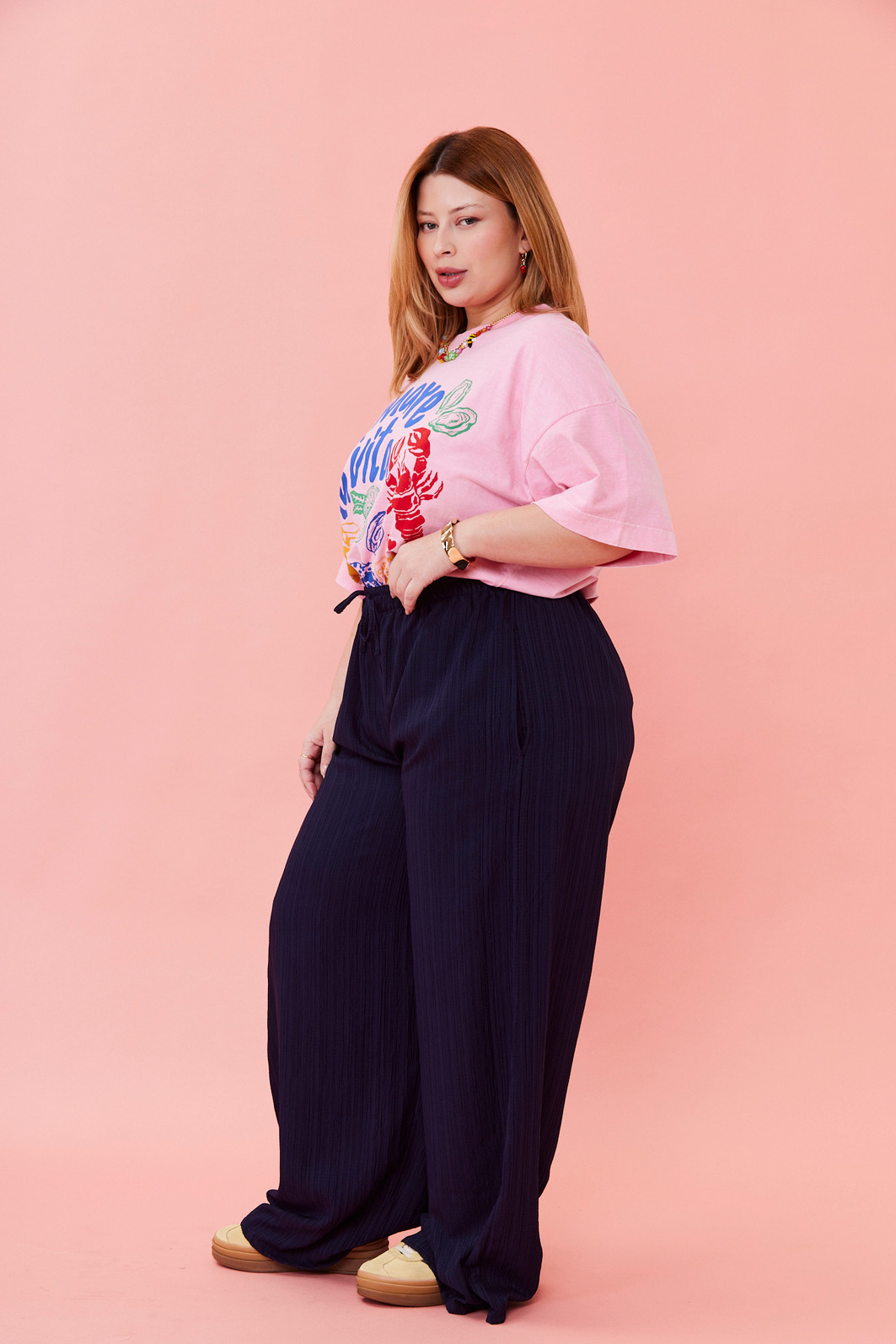 CALCA PAMELA AZUL MARINHO CALCA PAMELA AZUL MARINHO