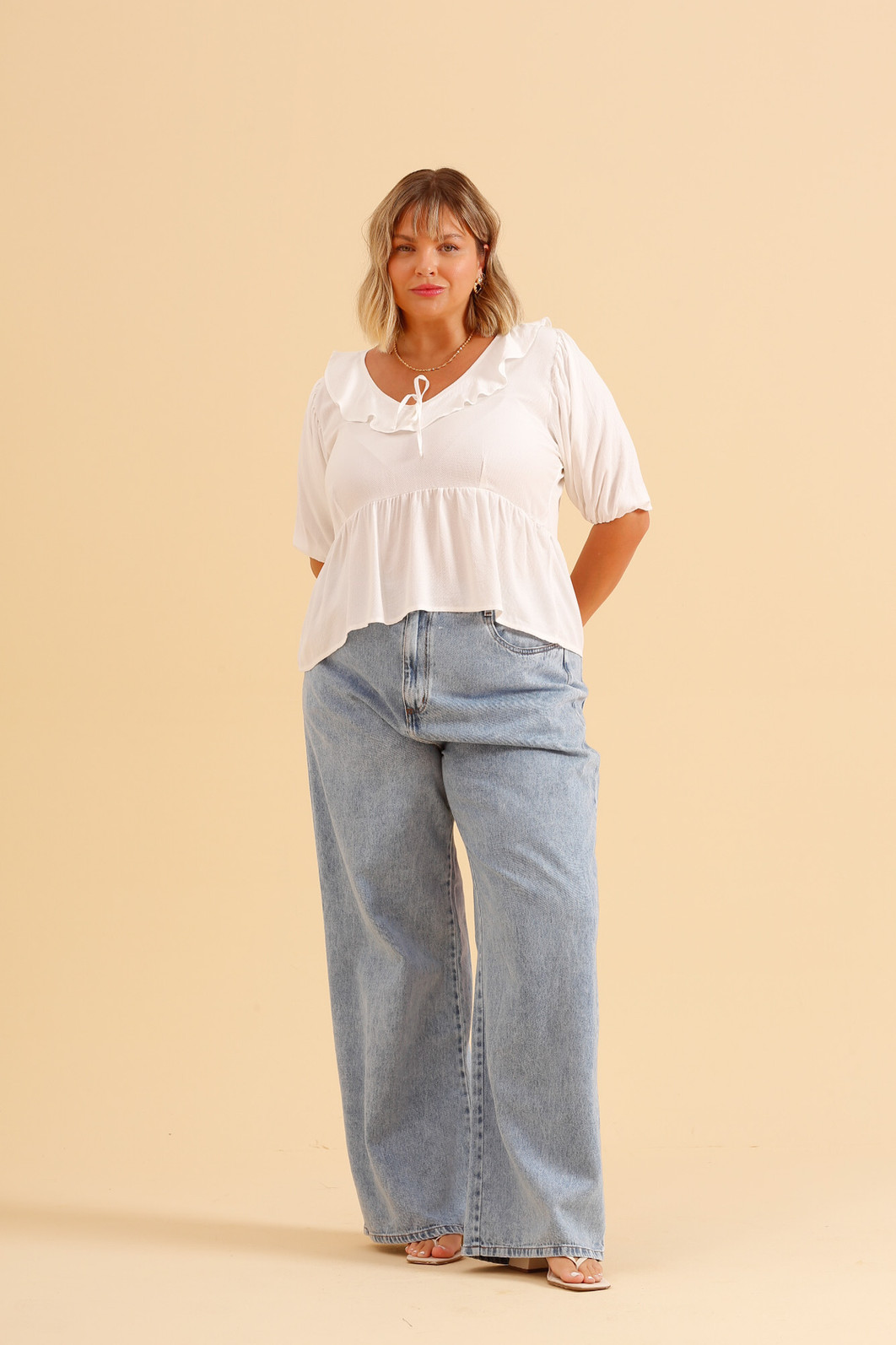 BLUSA OFF WHITE BLUSA OFF WHITE