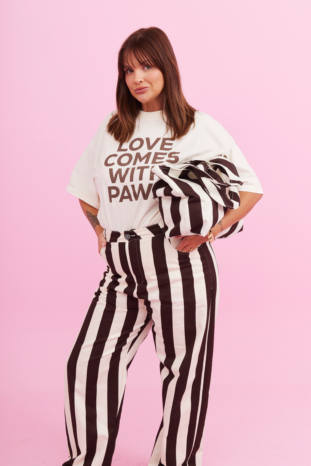 BAG ESTAMPADA IN LOVE LISTRADO