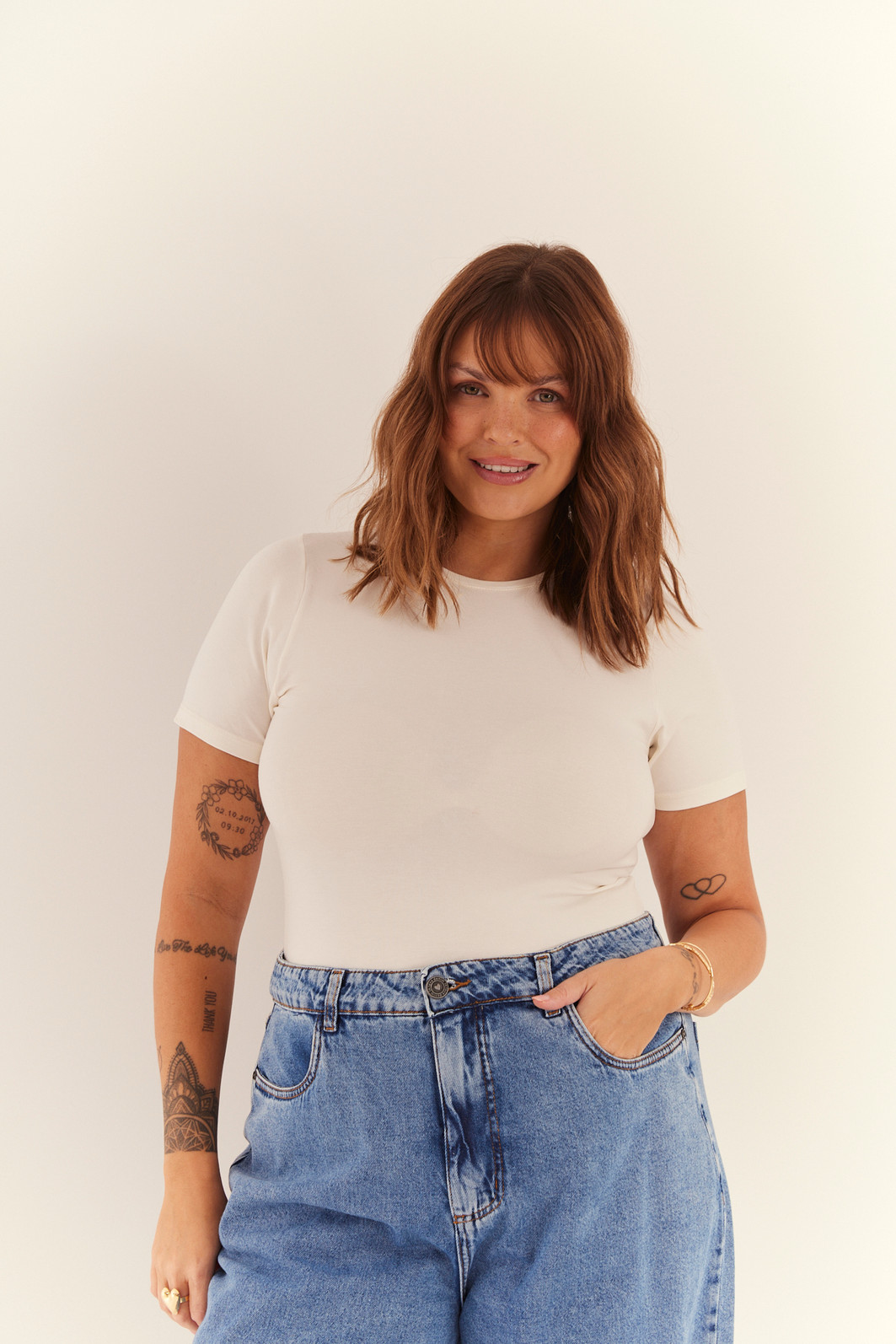 Blusa Cropped Aliza OFF WHITE Blusa Cropped Aliza OFF WHITE