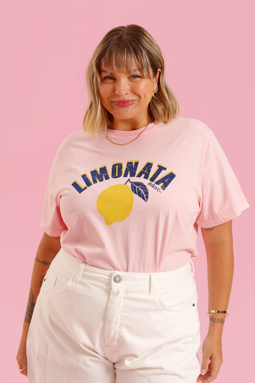 T-SHIRT LIMONATA ROSA T-SHIRT LIMONATA ROSA