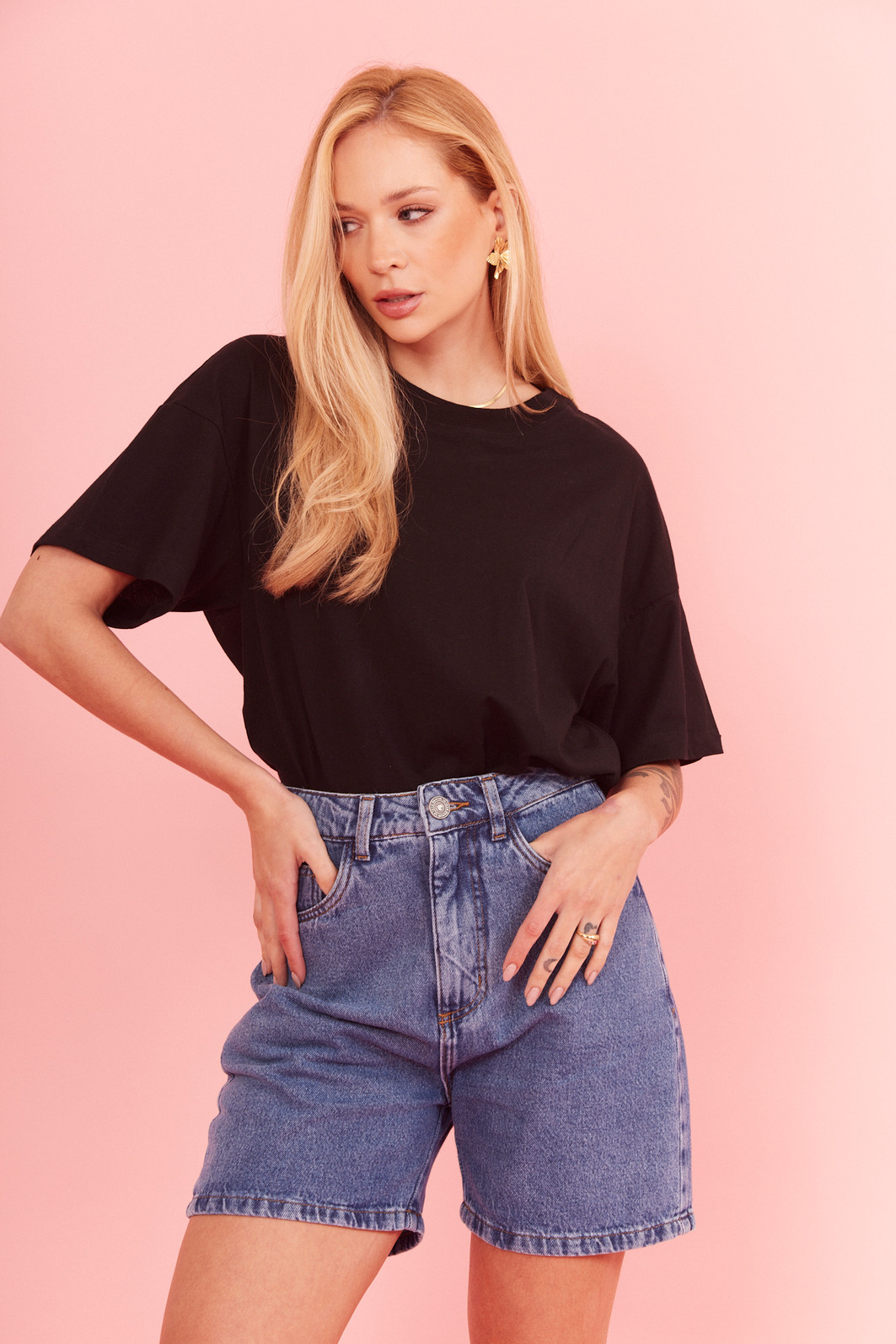 SHORTS JEANS BELLE JEANS ESCURO