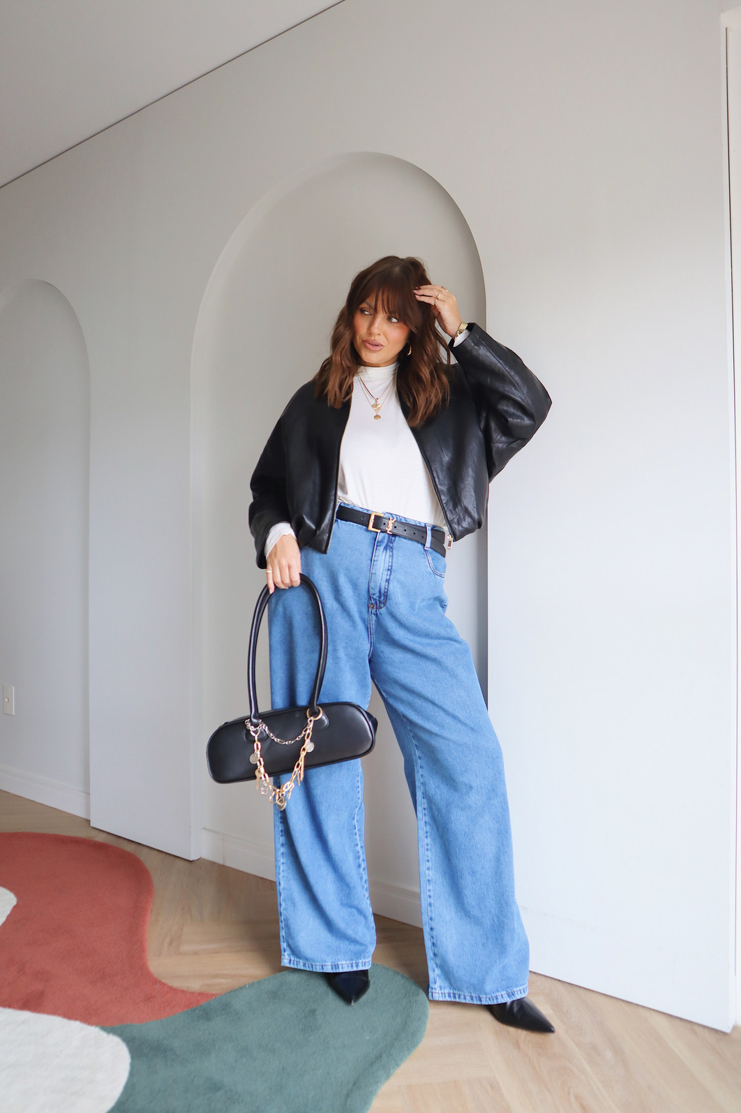 JAQUETA OVERSIZED PRETO