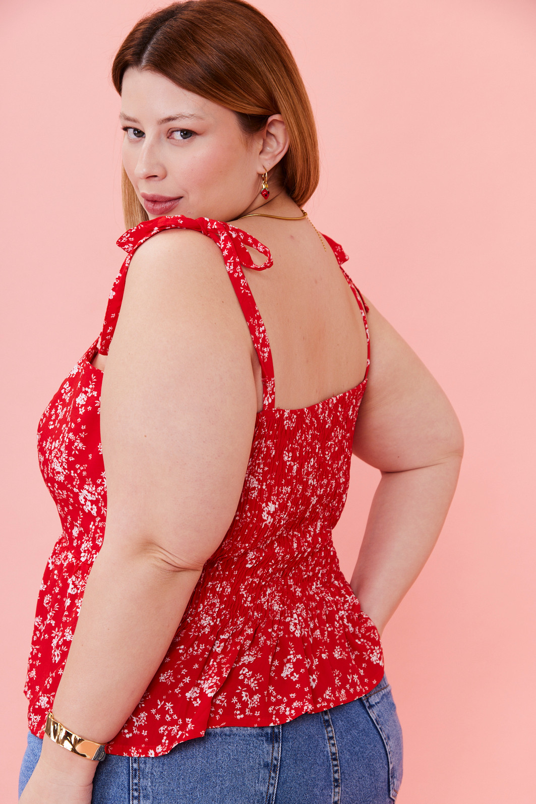 BLUSA ALÇA LUISA FLORAL