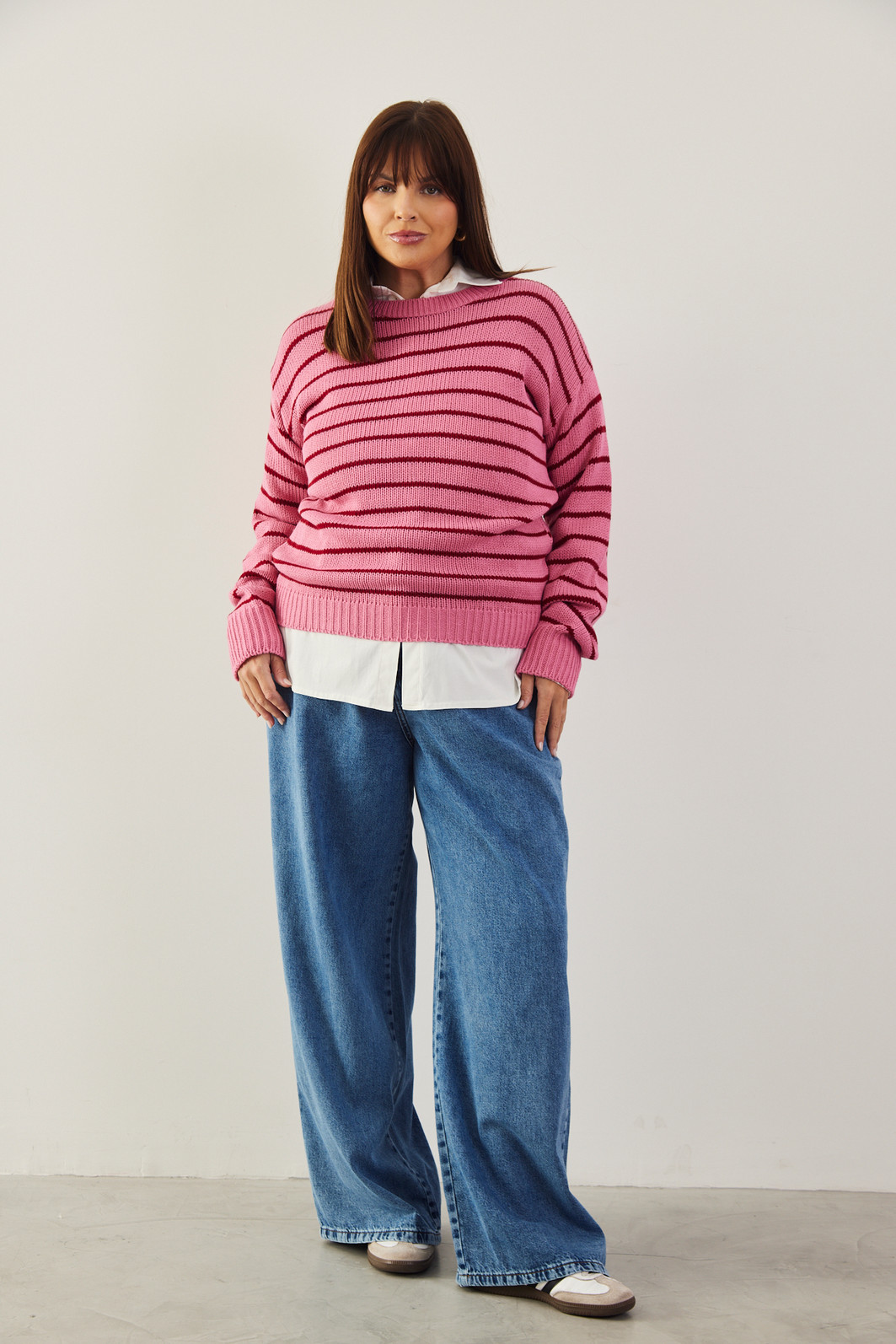 Calça Jeans Wide Leg Dulce JEANS ESCURO Calça Jeans Wide Leg Dulce JEANS ESCURO