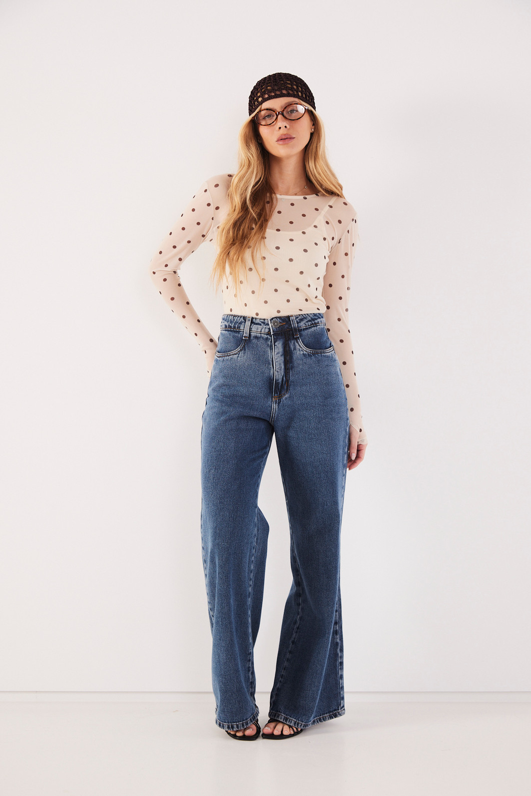 CALÇA JEANS WIDE LEG DAKOTA JEANS CALÇA JEANS WIDE LEG DAKOTA JEANS
