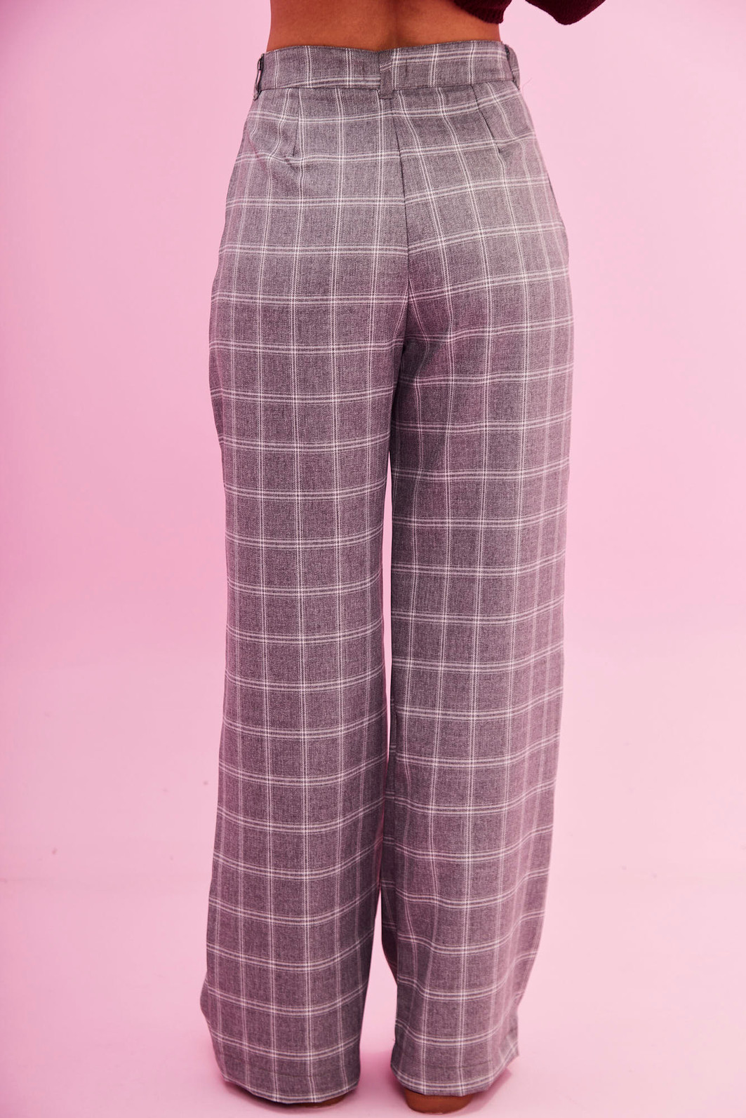 CALÇA ALFAITARIA JOANA XADREZ CALÇA ALFAITARIA JOANA XADREZ