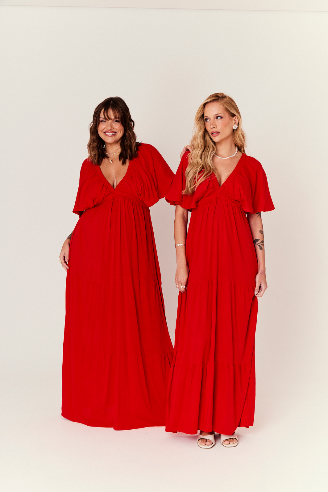 VESTIDO LONGO OLIVIA VERMELHO VESTIDO LONGO OLIVIA VERMELHO