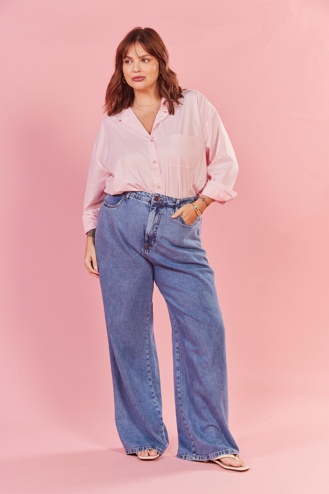 CAMISA SICILIA LISTRADO ROSA CAMISA SICILIA LISTRADO ROSA