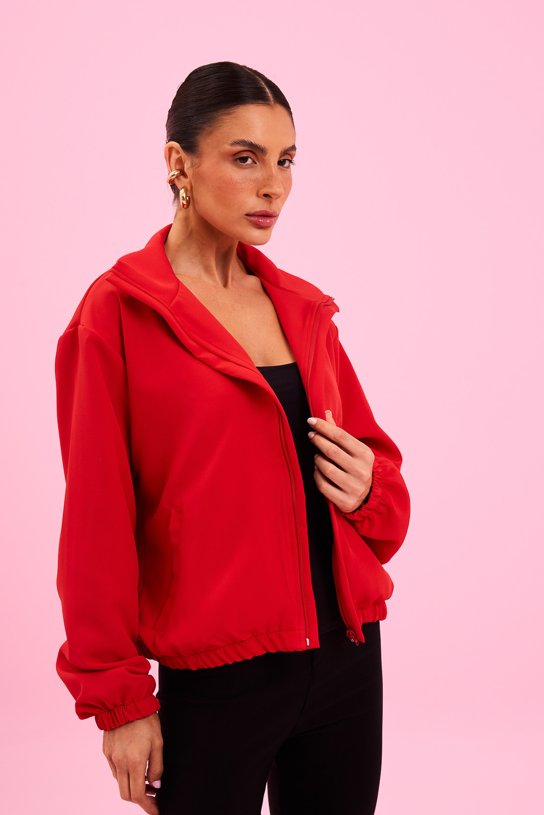 JAQUETA JOANA VERMELHO JAQUETA JOANA VERMELHO