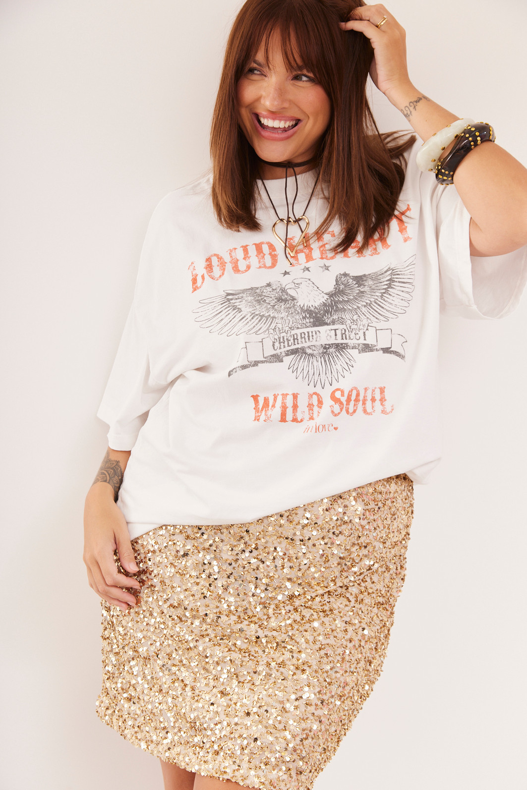 T-SHIRT OVER WILD SOUL OFF WHITE T-SHIRT OVER WILD SOUL OFF WHITE