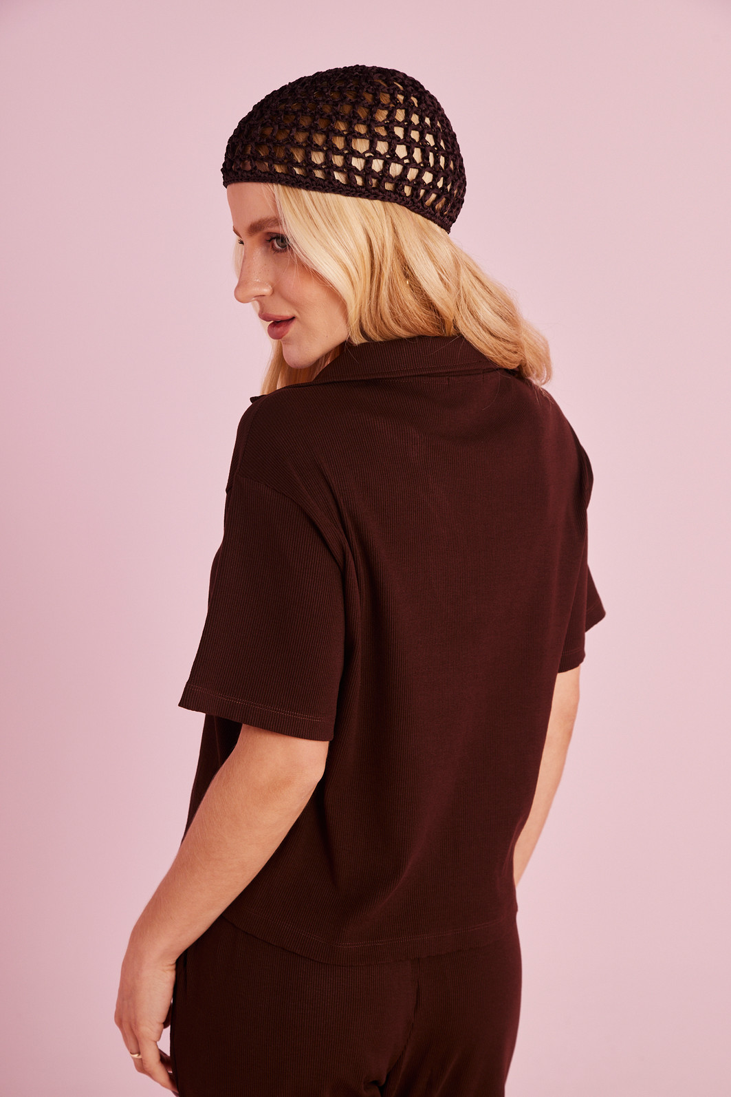 POLO COMFY ANNA MARROM POLO COMFY ANNA MARROM